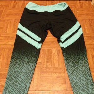 Athletic fitted pants. Worn once.